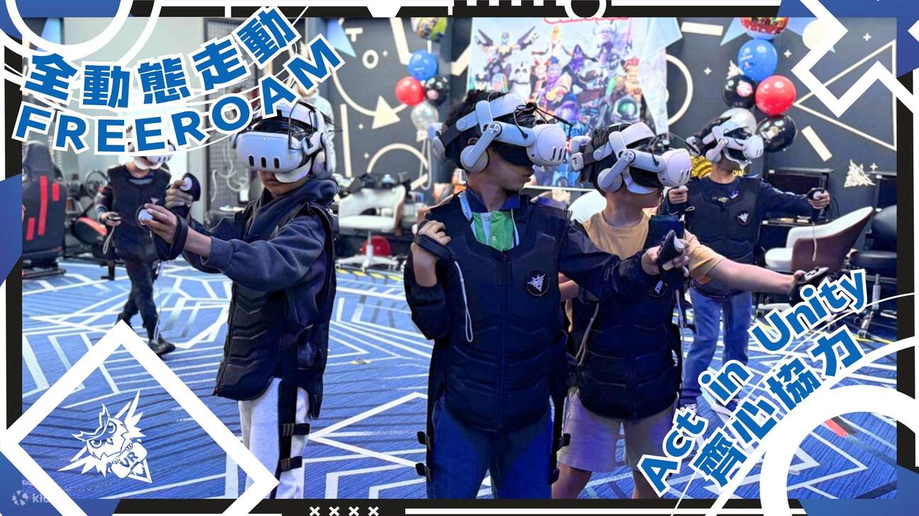 V-Owl Station - Plan VR de Movimiento Libre y Plan de Rompecabezas Temático | Kwun Tong